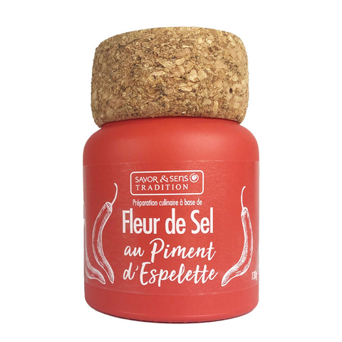 Havssalt med Fransk Espelette-peppar
