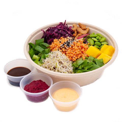 Poké bowl veggie