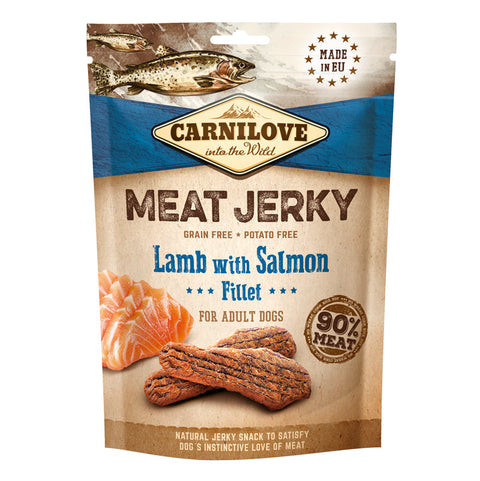 Dog snacks lamb with salmon